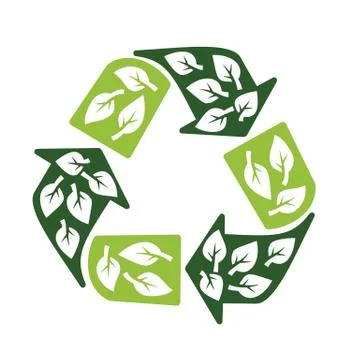 Recycling sign ecology vector Stock Illustration