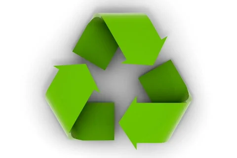 Recycling Symbol Stock Footage 800858