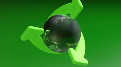 Recycling symbol Stock Footage 50541403