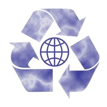 Recycling Symbol Stock Illustration