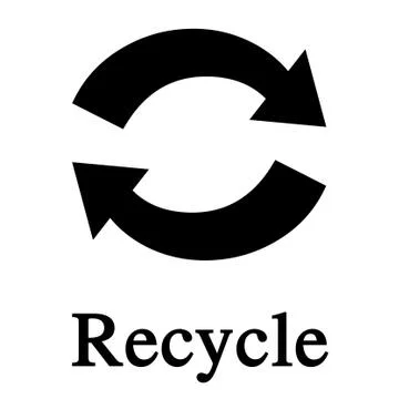 Recycling Symbol Stock Illustration