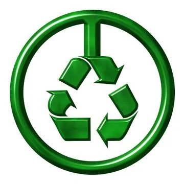 Recycling Symbol Stock Illustration