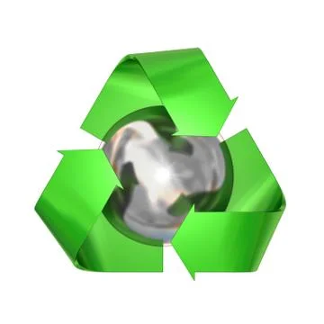Recycling symbol Stock Illustration
