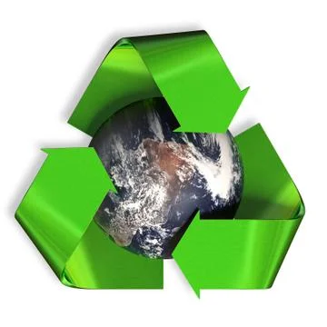 Recycling symbol Stock Illustration