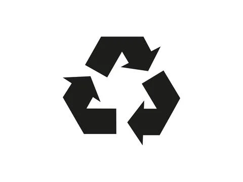 Recycling symbol Stock Illustration