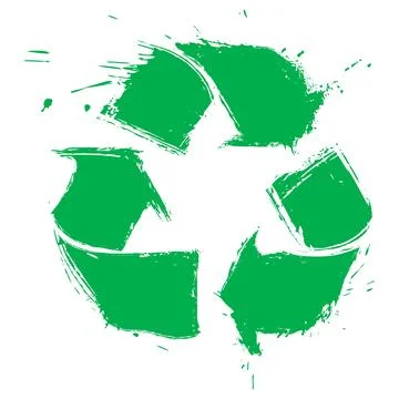 Recycling symbol Stock Illustration