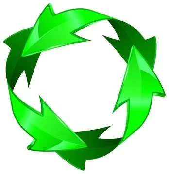 Recycling Symbol Stock Illustration