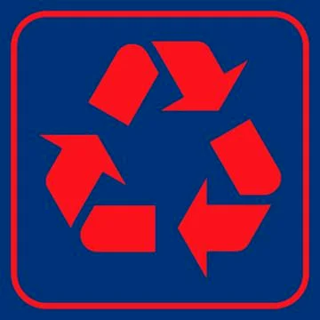 Recycling symbol, vector Stock Illustration