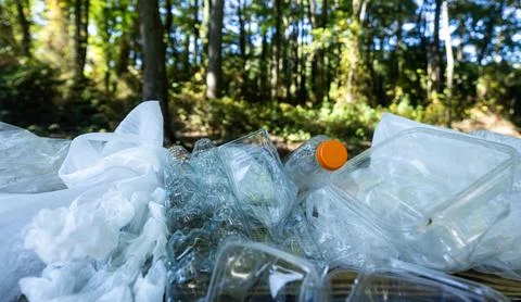Recycling trash waste is a global problem. Recycling trash helps protect the Stock Photos