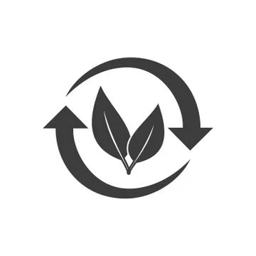 Recycling Vector isolated on white background. Stock Illustration