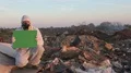 Recycling worker hold green screen 4k or 4k+ Resolution