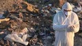 Recycling worker hold tablet  4k or 4k+ Resolution