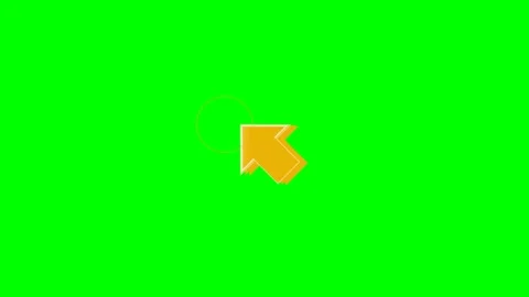 Red 3D Arrow Directional Pointer Green Screen Motion 스톡 동영상 346968867