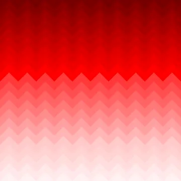Red 3d geometrical cube waves gradient seamless pattern Stock Illustration