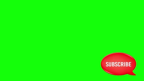 Red 3D speech bubble with white “Subscribe” text Stock Footage 314747276