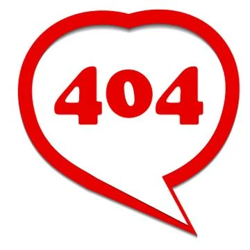 Red 404 error Stock-Illustration