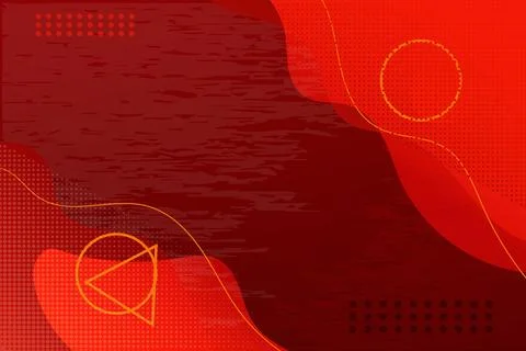 Red abstrack background Stock Illustration