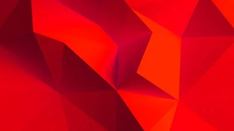 Red Abstract 3d background Stock Illustration