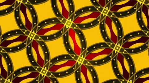 Red abstract background and circles, loop Stock Footage 59136509