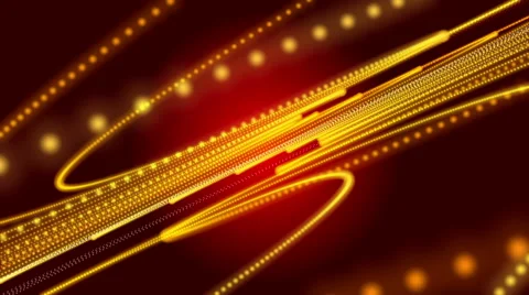 Red abstract background and gold particle, loop Stock Footage 59861532