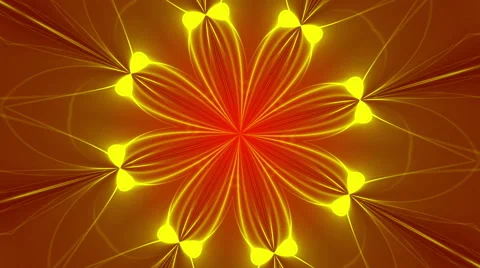Red abstract background and gold light, loop Stock Footage 62278492