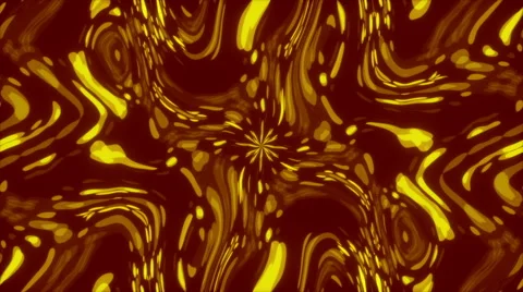 Red abstract background and gold elements, loop Stock Footage 68063664