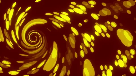 Red abstract background and gold elements, loop Stock Footage