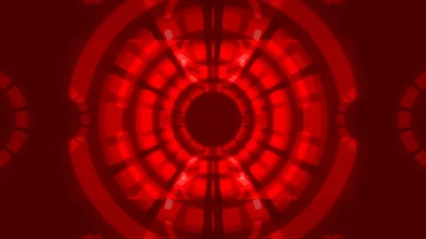 Red abstract background and moving shapes, loop Video stock 82064445