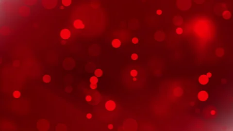 Red abstract background with blurred circles. Video stock 301673527