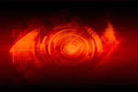 Red Abstract Background Design Stock Illustration