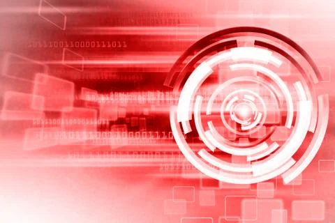 Red Abstract Background Design Illustrazione stock