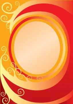 Red abstract background in different shades, vector illustration, Stock Illustration