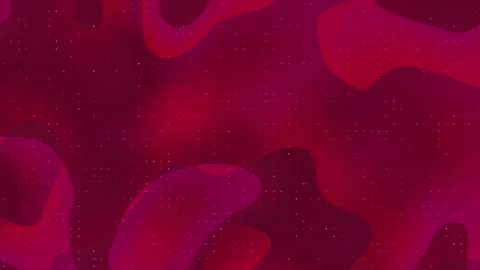 Red abstract background with fluid shapes and tiny dots 스톡 동영상 296651737