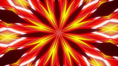 Red abstract background, fractal, loop Stock Footage 68290654