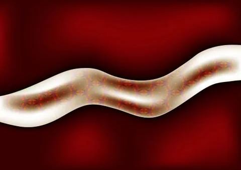 Red abstract background with free pattern used Stock Illustration