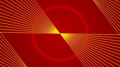 Red  abstract background, gold line , loop Stock Footage 54895668