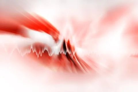 Red Abstract Background Stock Illustration