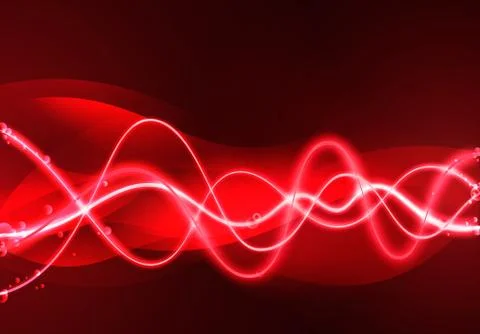 Red Abstract background Stock Illustration