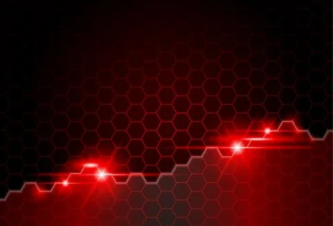 Red Abstract Background Stock Illustration