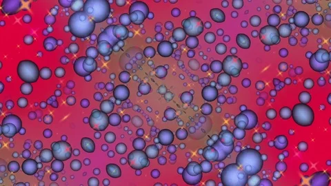 Red Abstract Background. Kaleidoscope Stock Footage 77097596