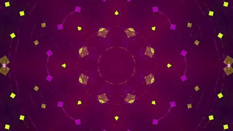Red Abstract Background. Kaleidoscope Stock Footage 77440859