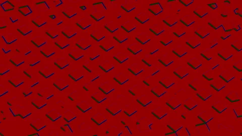 Red Abstract background made of rectangular shapes. Simple geometric Stock Footage 251630119