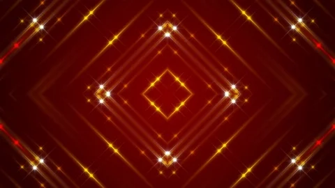 Red abstract background, motion lines and flashing light, loop Vidéo 85093531