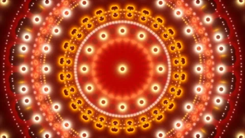 Red abstract background, motion particles and flashing light, loop Stock Footage 93587198