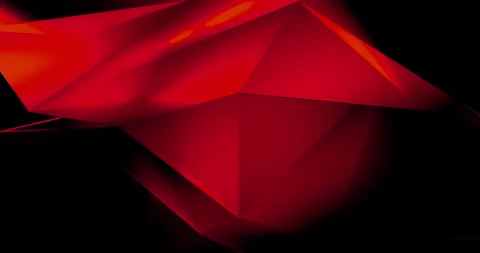 Red abstract background with motion plexus of dots and lines, technology 스톡 동영상 285395303