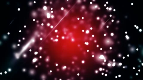 Red abstract background with moving dots. Mockup. Stock Footage 195992758