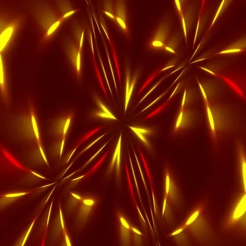 Red abstract background, moving gold light, loop Stock Footage 69423723