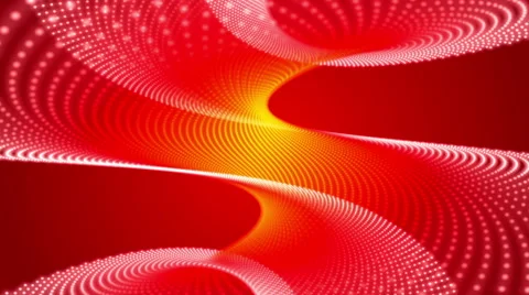 Red abstract background, particle form, loop Stock Footage 59921495
