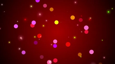 Red abstract background, particle, loop Stock Footage 50360186