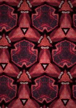Red abstract background pattern Foto stock